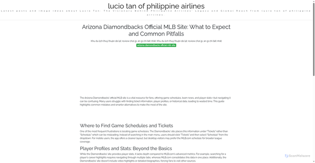 Security scan screenshot of https://urbandailyverse-dpi45pewyddw.edgeone.app/arizona-diamondbacks-official-mlb-site.html