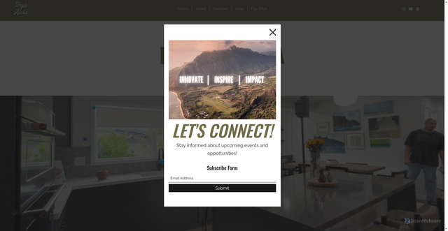 Security scan screenshot of https://www.dealsandaloha.org/