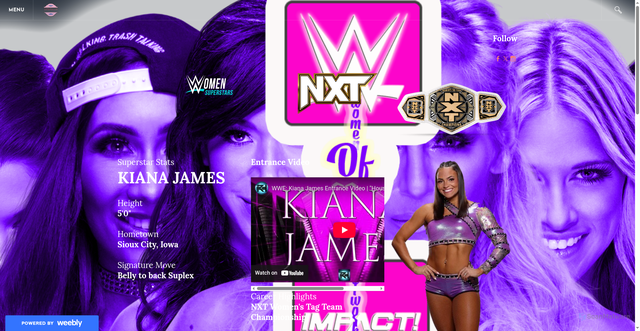 Security scan screenshot of https://womenofwrestlingcentral.weebly.com/wwe-nxt-superstars-kiana-james.html