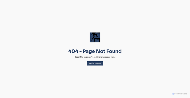 Security scan screenshot of https://server.escaping.work/