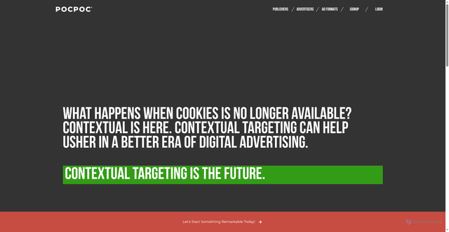 Security scan screenshot of https://pocpoc.io