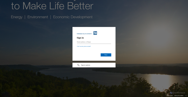 Security scan screenshot of https://tvacloud.sharepoint.com