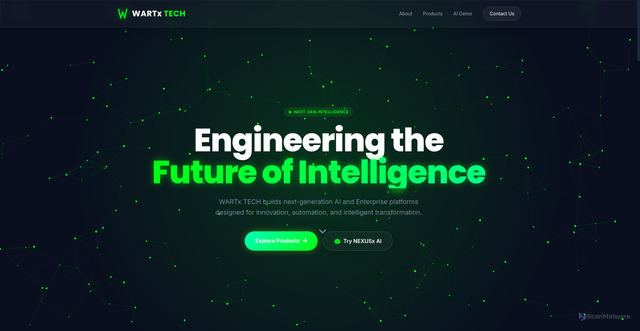 Security scan screenshot of https://wartxtech-pzfw782eyq.edgeone.app/