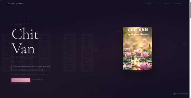 Security scan screenshot of https://meghna-sharma-n3c2v0xn4h.edgeone.app/