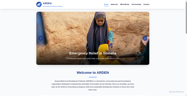 Security scan screenshot of https://arden-t8ce4twc1c.edgeone.app/ARDEN_html_20260429_b3a125.HTML