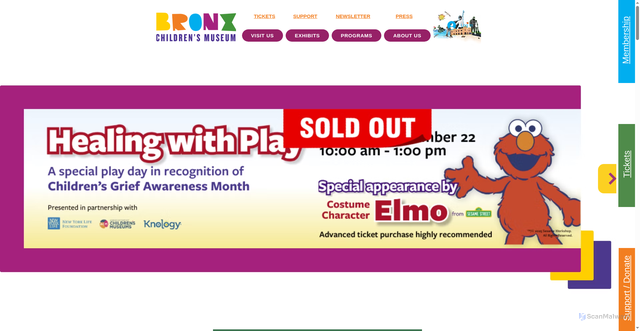 Security scan screenshot of https://www.bxcm.org/