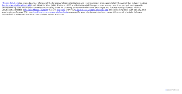 Security scan screenshot of https://widget.nfusionsolutions.com