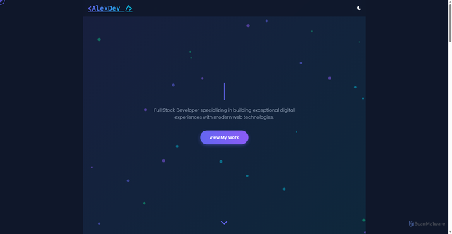 Security scan screenshot of https://port0-9kupxk6bqe.edgeone.app/