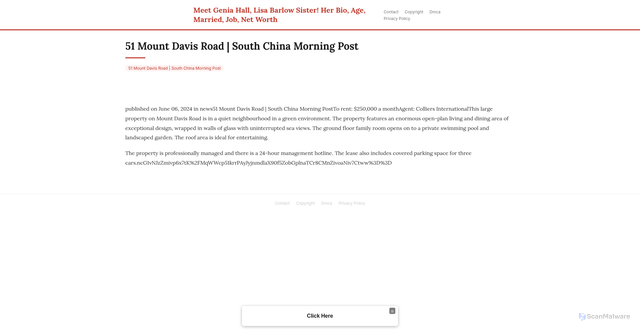 Security scan screenshot of https://heartrepublichugo-km728123r7.edgeone.app/3250-51-mount-davis-road-south-china-morning-post.html