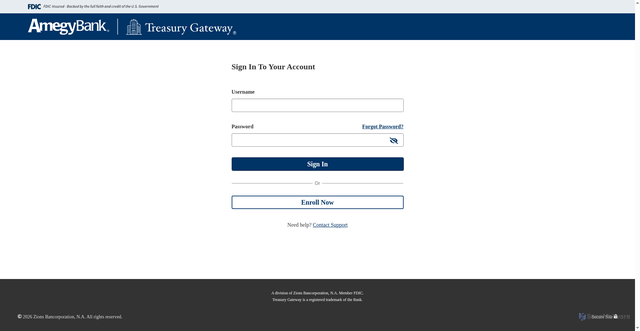 Security scan screenshot of https://digital.amegybank.com