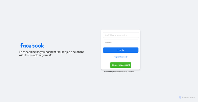 Security scan screenshot of http://facebook-clone-zeta.vercel.app/