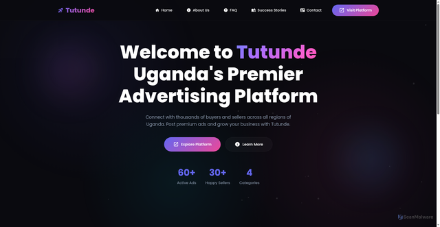 Security scan screenshot of https://tutundeblog1-ijlwa4ziaw.edgeone.app/