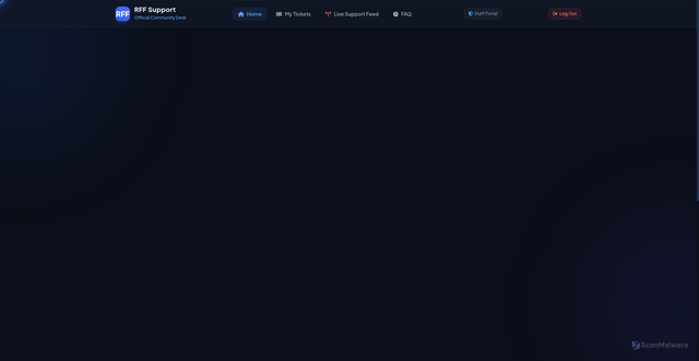 Security scan screenshot of https://rffsupport-dpmi4yp8jok0.edgeone.dev/
