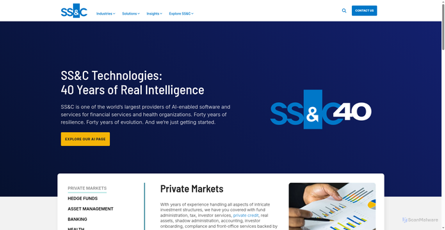 Security scan screenshot of https://www.ssctech.com