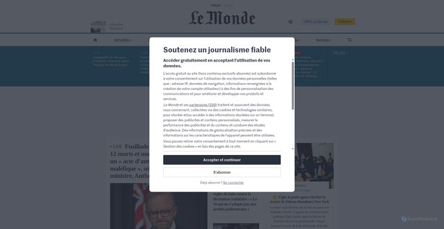 Security scan screenshot of https://aittouares.sms-pickupclients.com/