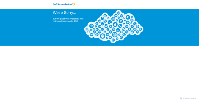 Security scan screenshot of https://career10.successfactors.com