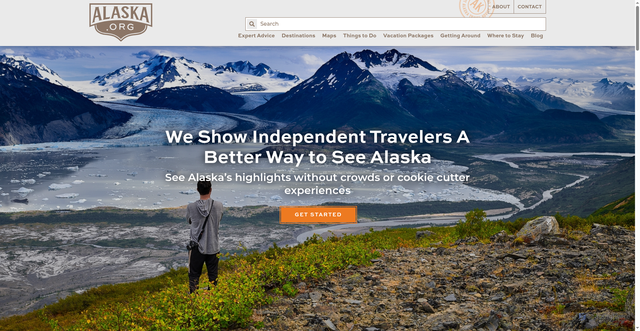 Security scan screenshot of https://www.alaska.org/