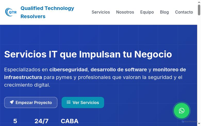 Security scan screenshot of https://web2-seo.pages.dev/
