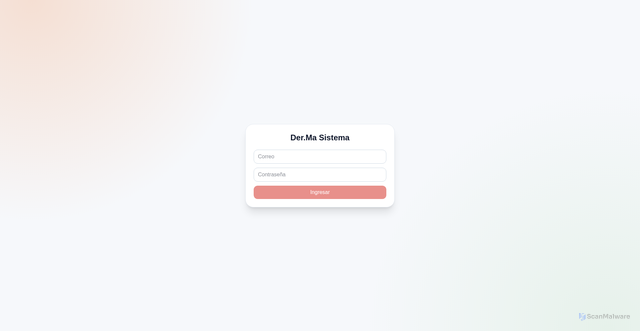 Security scan screenshot of https://dermasistema.app/