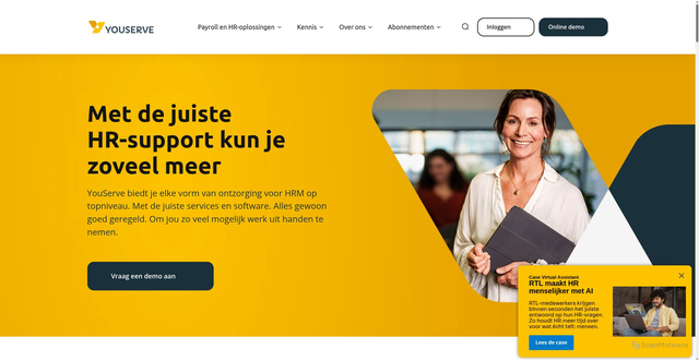Security scan screenshot of https://www.youserve.nl