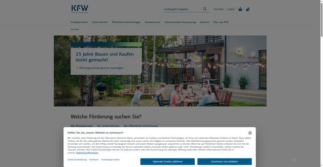 Security scan screenshot of https://www.kfw.de/kfw.de.html
