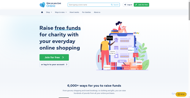 Security scan screenshot of https://giveasyoulive.com