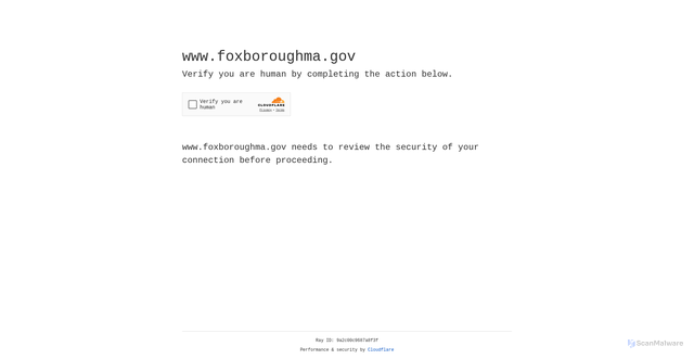 Security scan screenshot of https://www.foxboroughma.gov/