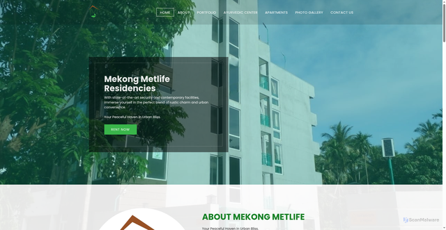 Security scan screenshot of http://mekong-metlife-bprd.pages.dev