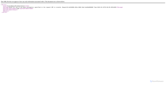 Security scan screenshot of https://xfrd-neu1.dataplane.eu-i0.vehicledata.gm.com