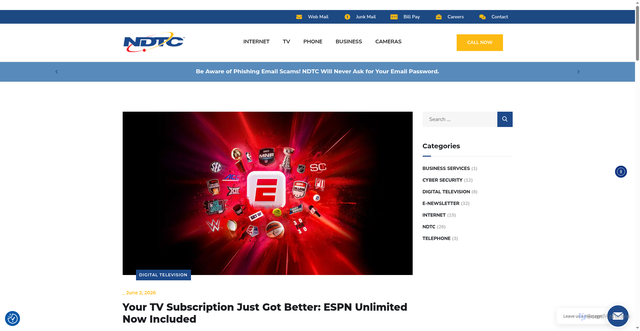 Security scan screenshot of https://gondtc.com/your-tv-subscription-just-got-better-espn-unlimited-now-included/