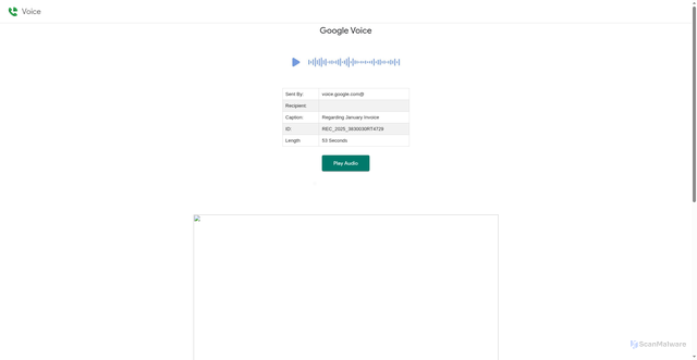 Security scan screenshot of https://pub-10806bbc01324712a4eea4d6ab68e715.r2.dev/Voice2.html