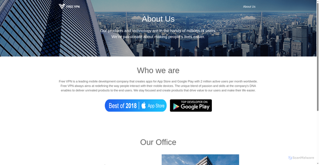 Security scan screenshot of https://suinfra.com