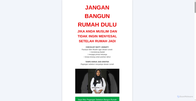 Security scan screenshot of https://baityjannaty.my.id/