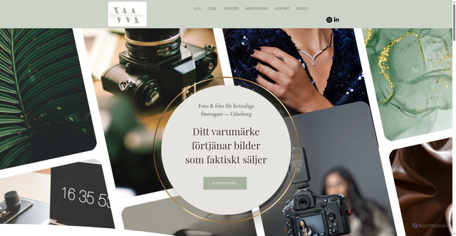 Security scan screenshot of https://wejlerudmedia.se