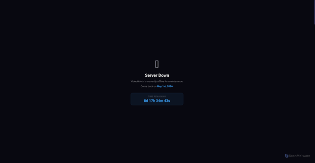 Security scan screenshot of https://videowatch-9akv8yiznt.edgeone.app/