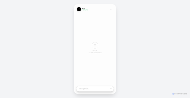 Security scan screenshot of https://voqintelligencepeaceminusone-oy7zmztucp.edgeone.dev/