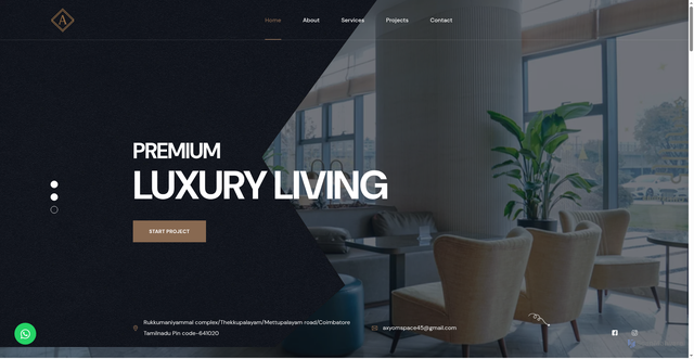 Security scan screenshot of https://axyomspaceinterior.com/