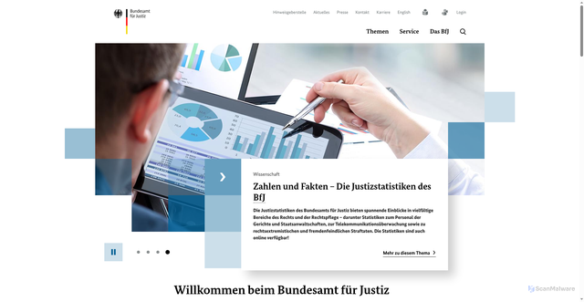 Security scan screenshot of https://www.bundesjustizamt.de/DE/Home/Home_node.html