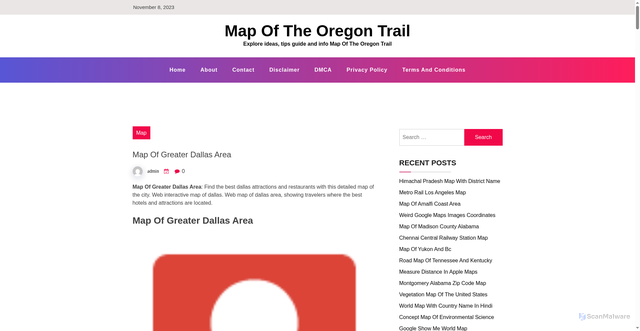 Security scan screenshot of https://mapofnorthamericadvmq.pages.dev/jvitvh-map-of-greater-dallas-area-vddvmq/