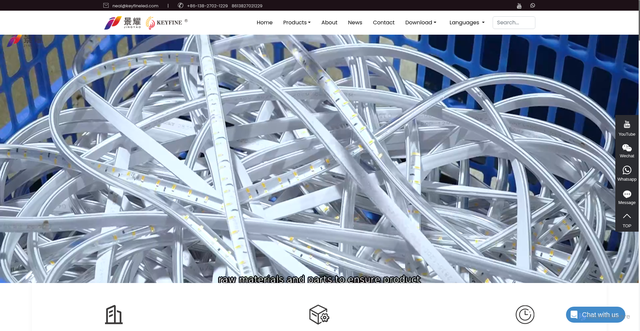 Security scan screenshot of https://keyfineled.com