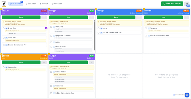 Security scan screenshot of http://kds-clover-demo.pages.dev/