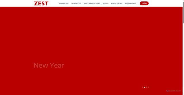 Security scan screenshot of https://zclus.com/