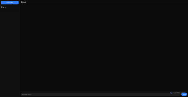 Security scan screenshot of https://studai-qke508vaqn.edgeone.app/