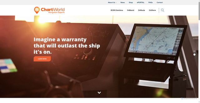 Security scan screenshot of https://www.chartworld.com