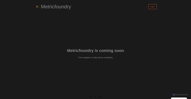 Security scan screenshot of https://metricfoundry.se