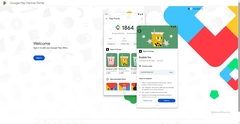Screenshot of googleplaypartnerportal.com