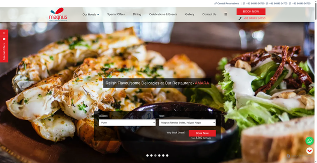 Security scan screenshot of https://magnuspune.com