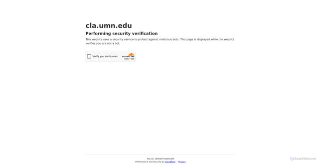 Security scan screenshot of https://cla.umn.edu/about/directory/profile/brewe001