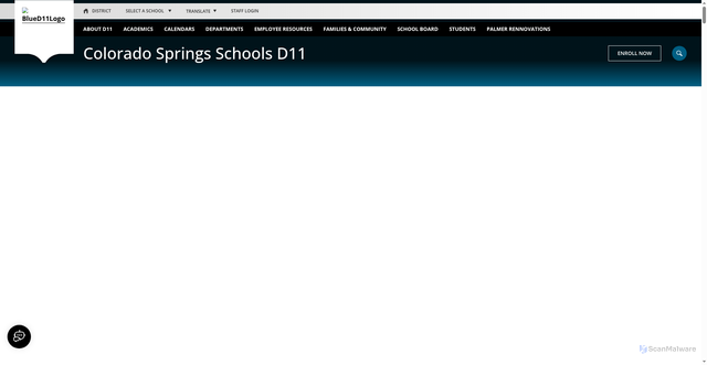 Security scan screenshot of https://www.d11.org/