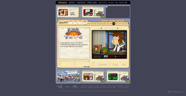 Security scan screenshot of https://www.oddjobjack.com